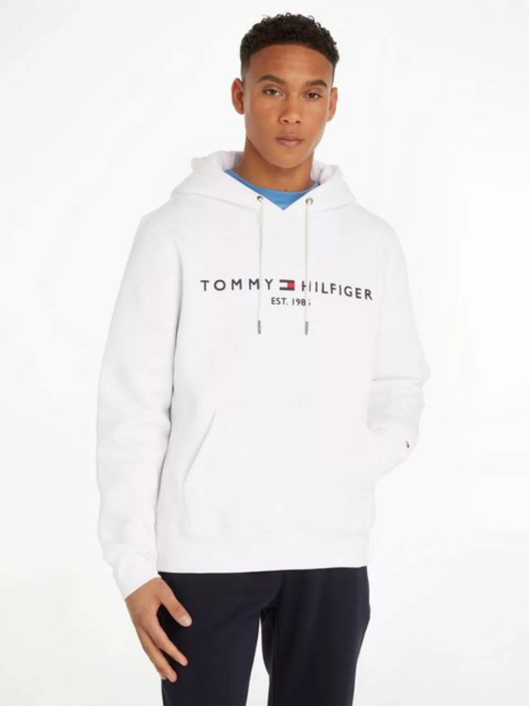 Tommy Hilfiger Kapuzensweatshirt "TOMMY LOGO HOODY", mit Kapuze und Känguru günstig online kaufen