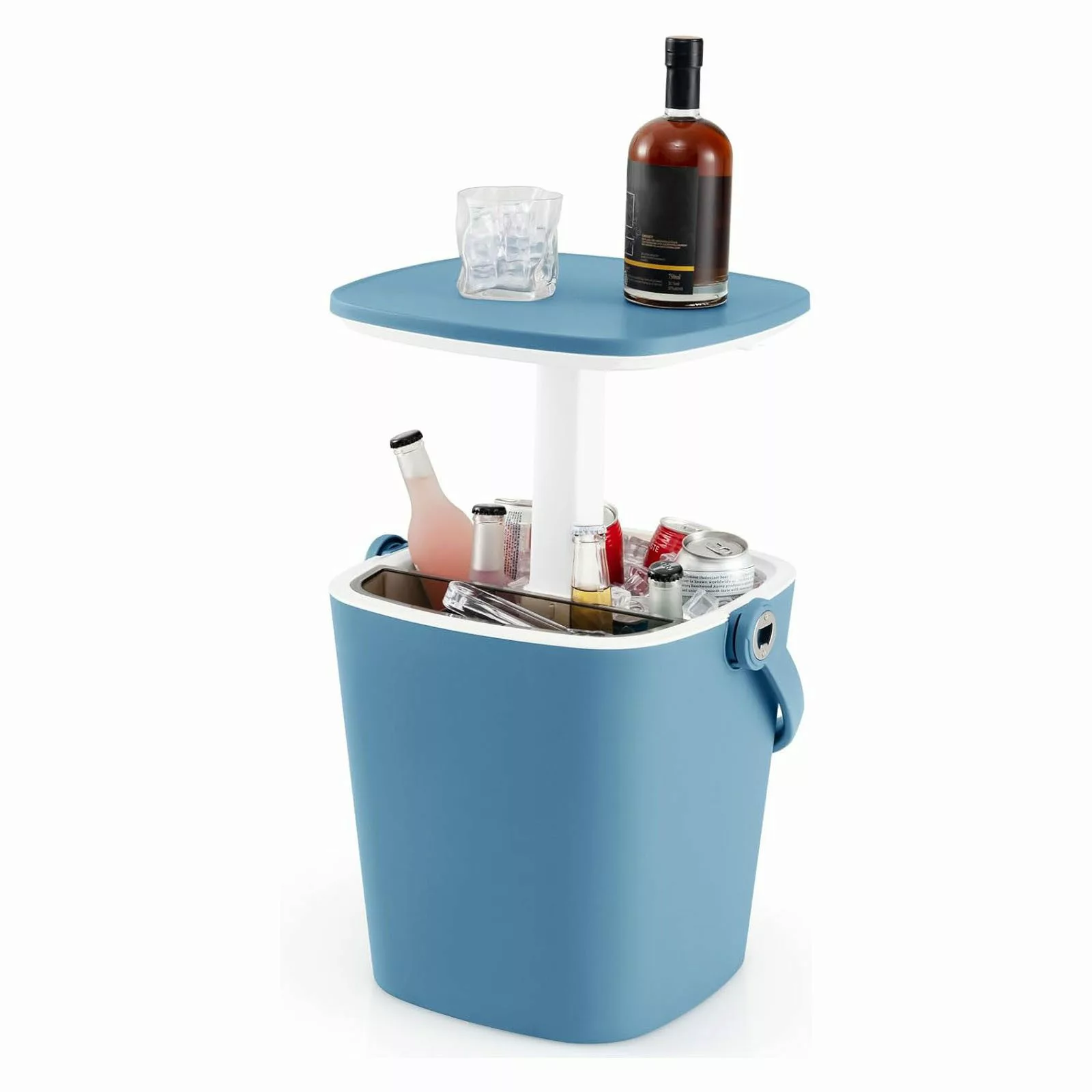 KOMFOTTEU Gartentisch 3 in 1 Cocktailtisch, günstig online kaufen