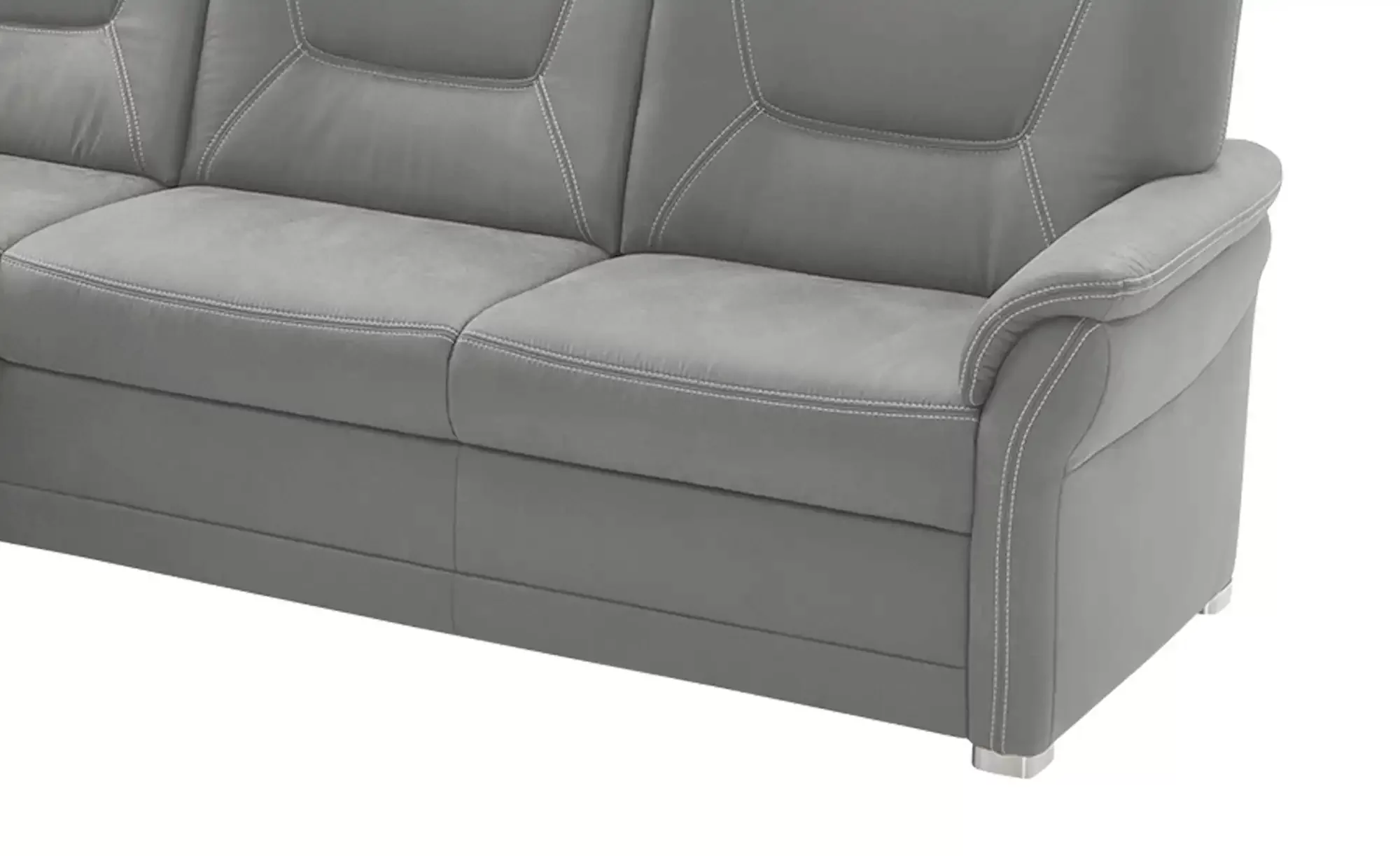 meinSofa Ecksofa  Edda ¦ grau ¦ Maße (cm): B: 253 H: 96 T: 238 Polstermöbel günstig online kaufen