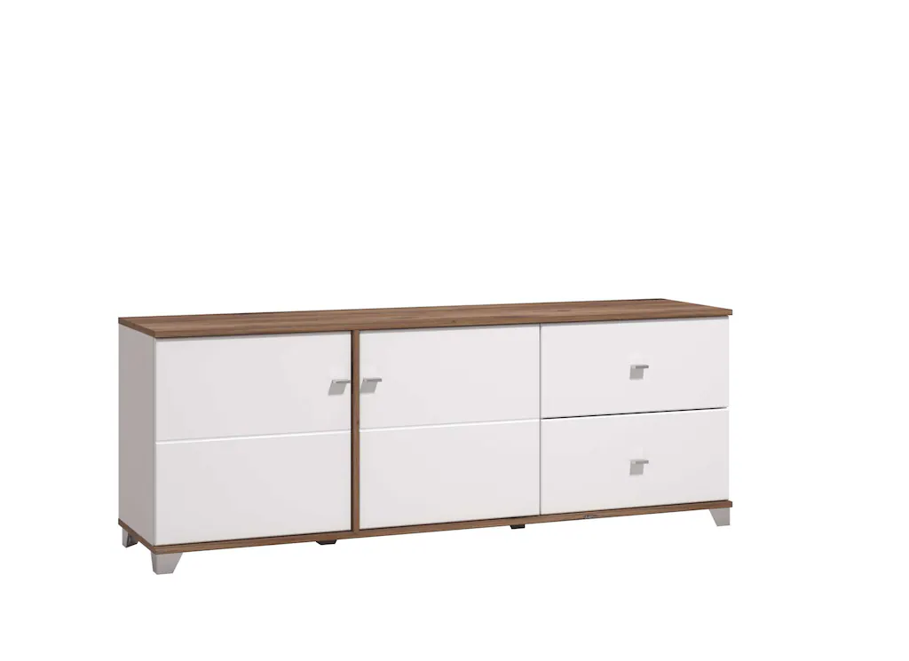 INOSIGN TV-Board "Burgundy Lowboard, TV-Schrank, TV-Ständer, Hochglanzfront günstig online kaufen