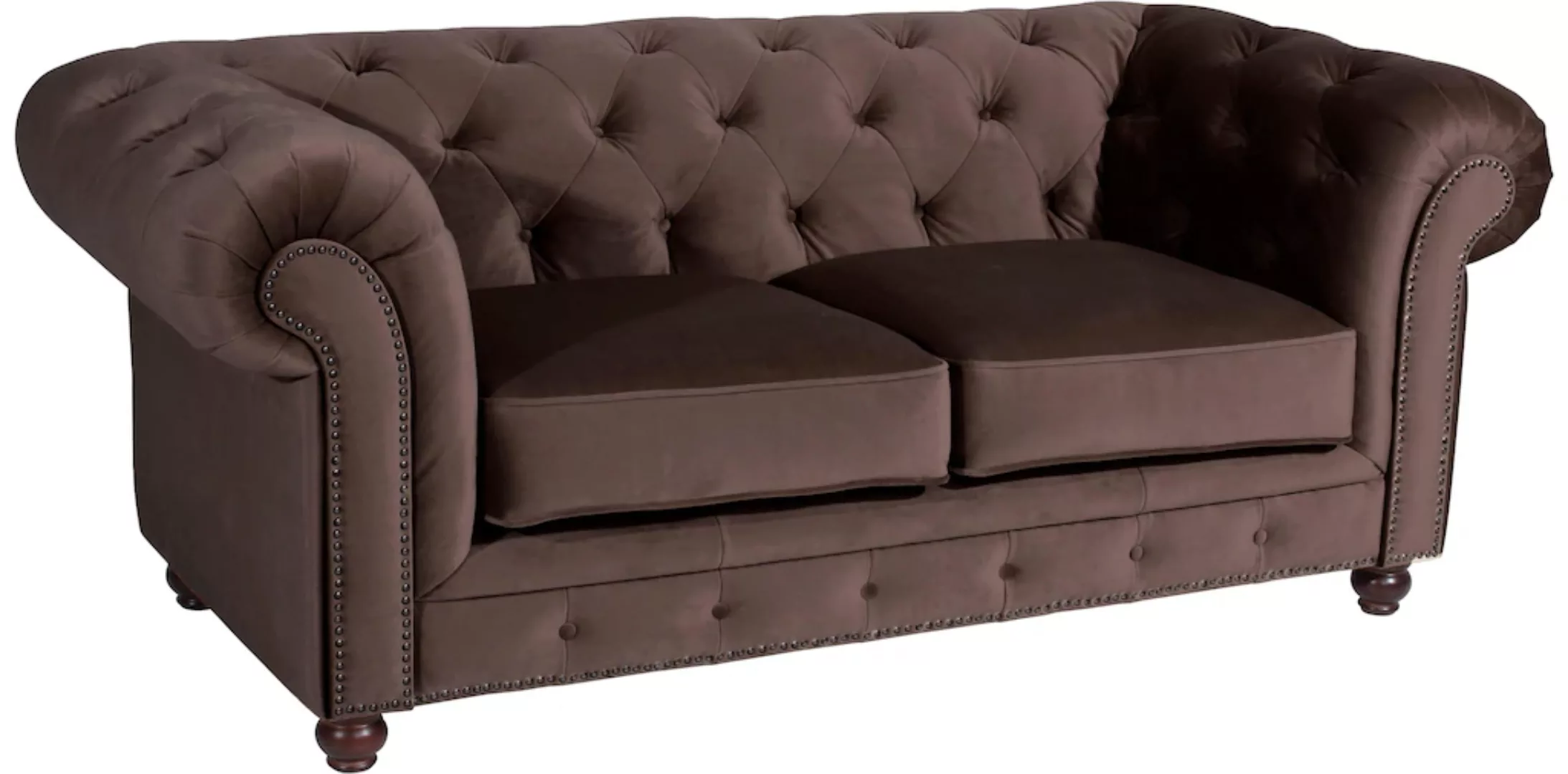 Max Winzer Chesterfield-Sofa "Old England modern, elegant und Retro, mit ed günstig online kaufen