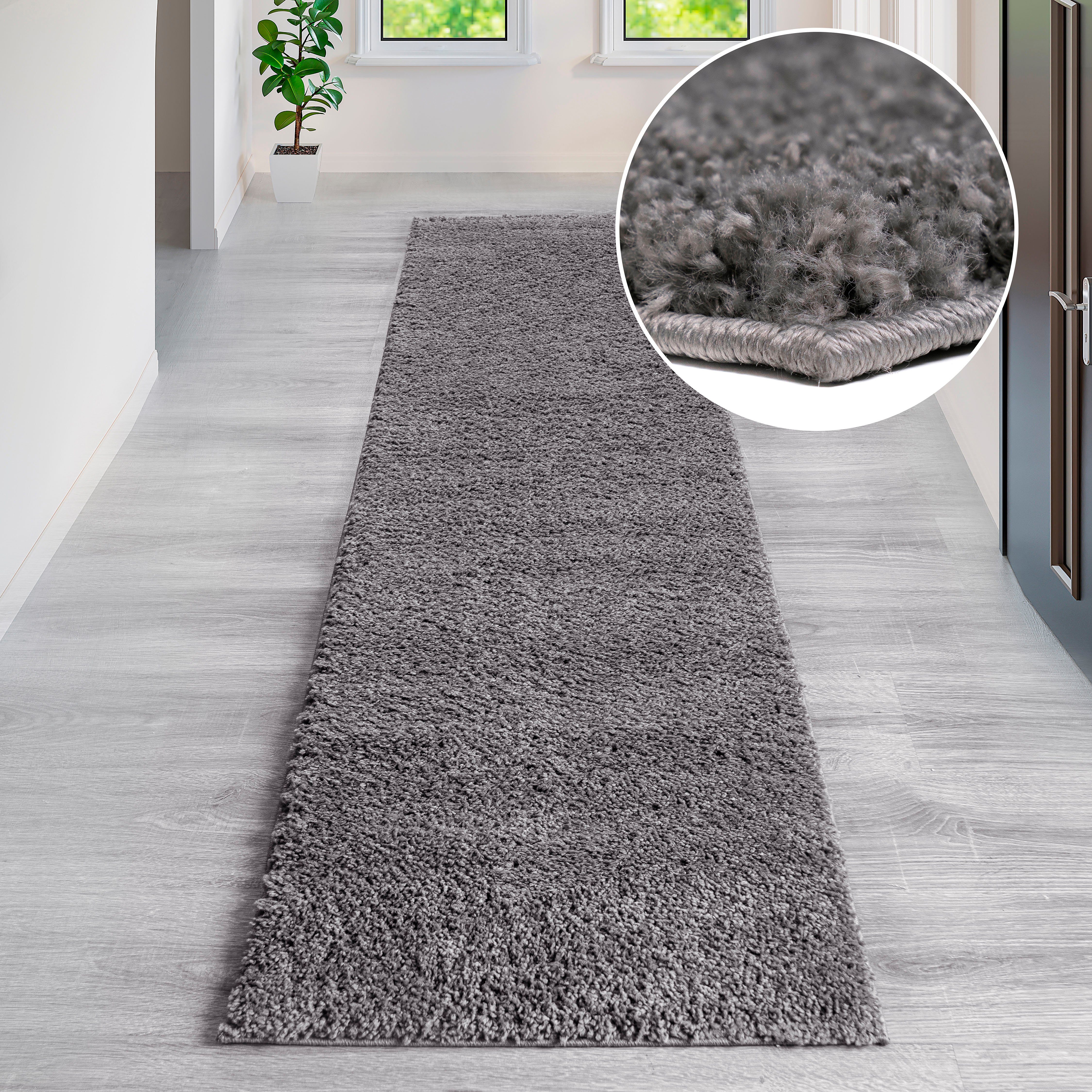 my home Läufer Shaggy 30, rechteckig, günstig online kaufen