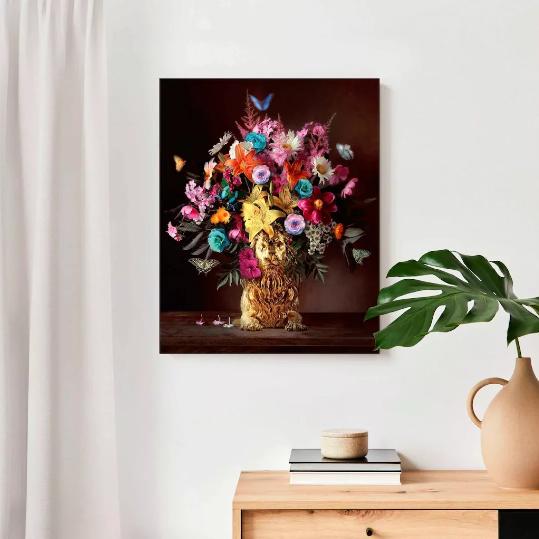 Reinders Deco-Panel "Blumenlöwe" günstig online kaufen