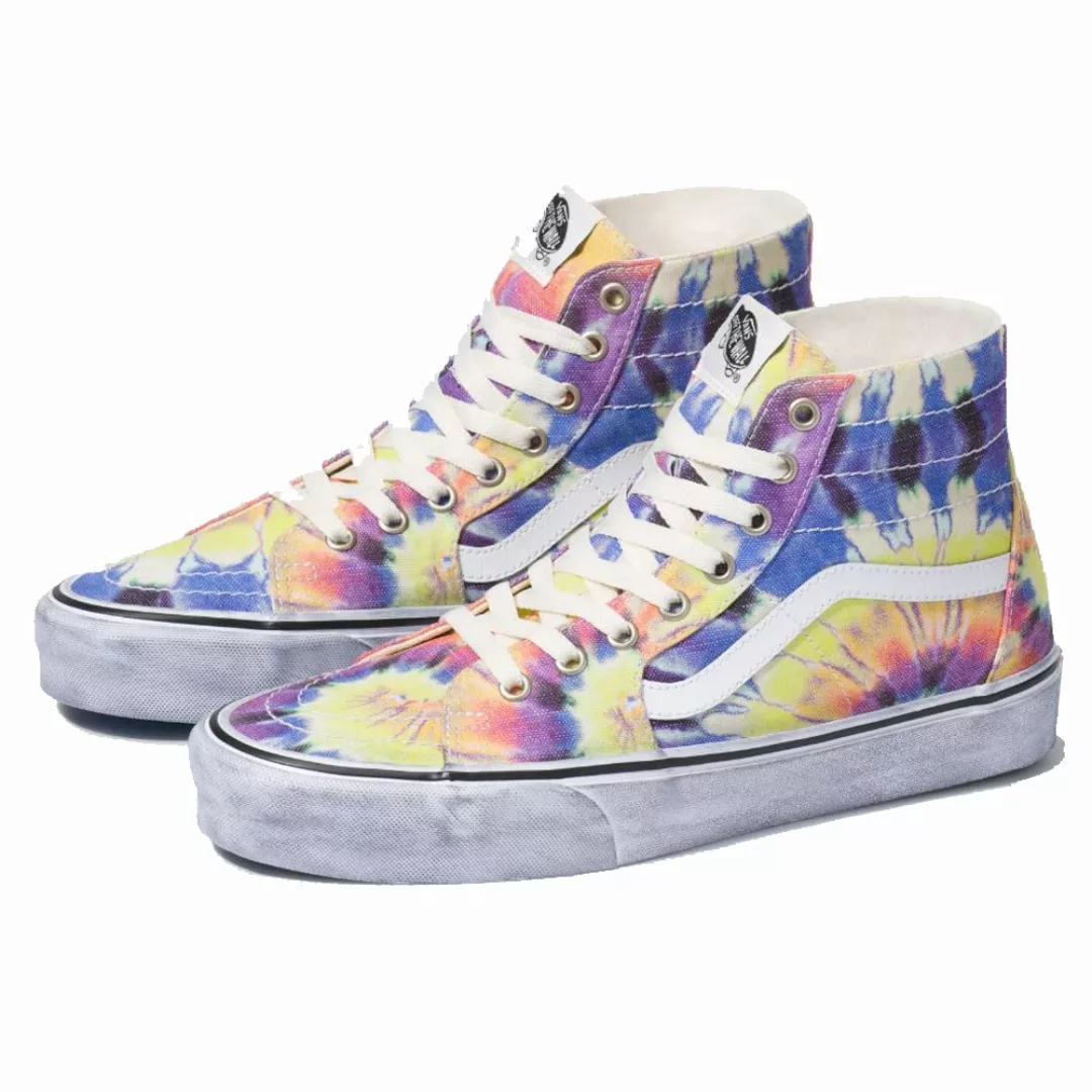 Vans SK8 Hi Tapered Tie Dye True White günstig online kaufen