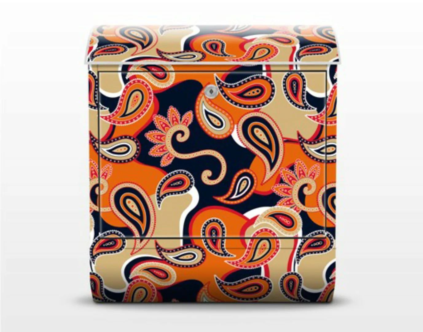Briefkasten Muster & Textur Grafik mit Paisleys günstig online kaufen
