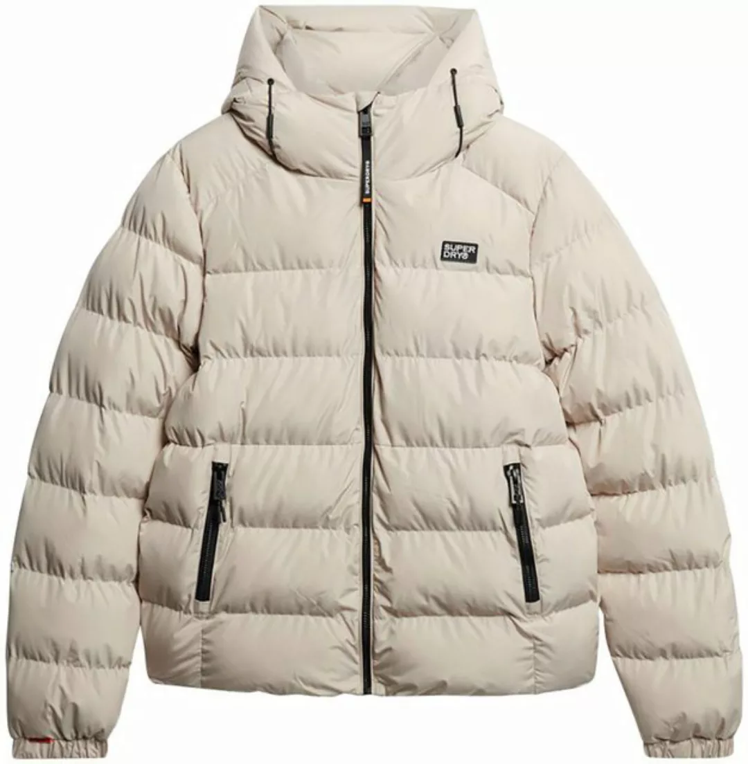 Superdry Steppjacke "HOODED SPORTS PUFFER JACKET", mit Kapuze günstig online kaufen