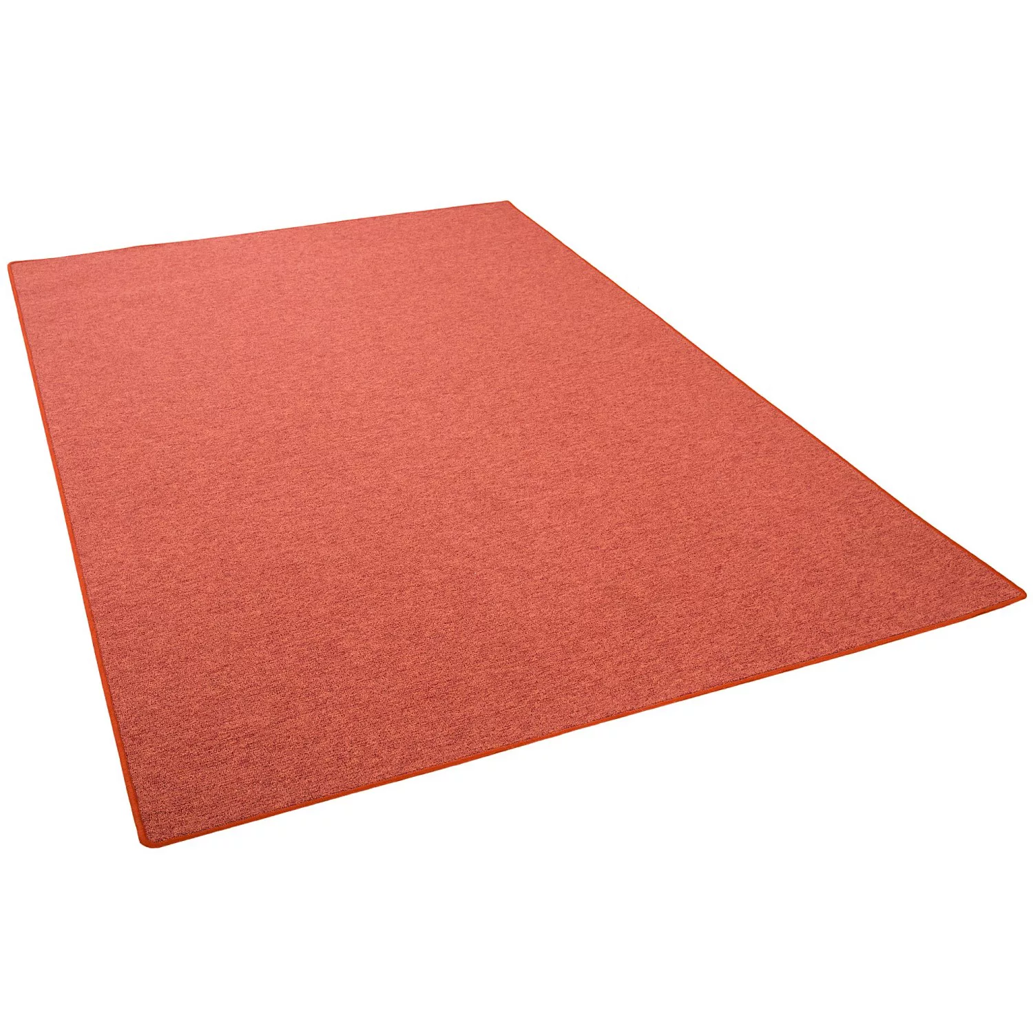 Snapstyle Feinschlingen Velour Teppich Strong Terrakotta 200x200cm günstig online kaufen