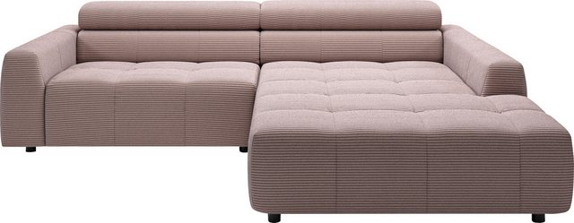 3C Candy Ecksofa "Denver auch mit Cord- und Easy care-Bezug, Kopfteilverste günstig online kaufen