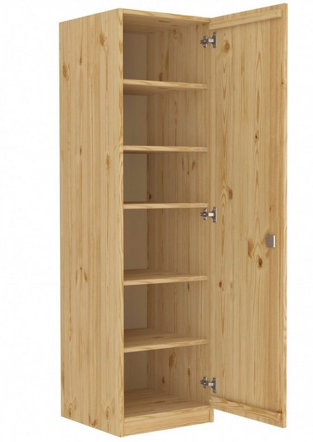 ERST-HOLZ Spind Holzschrank Kiefer massiv Spind mit Fächer günstig online kaufen