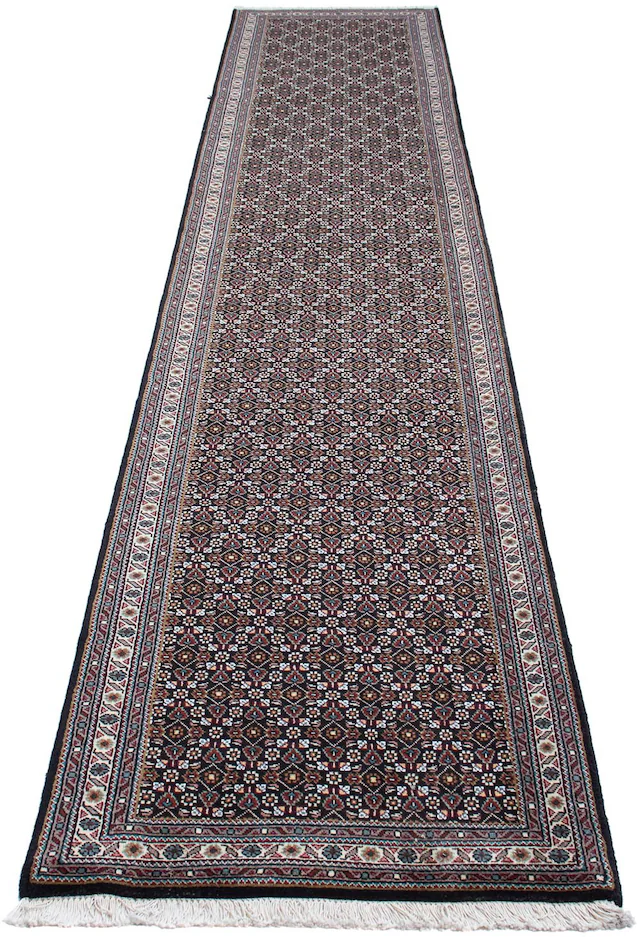 morgenland Orientteppich »Perser - Bidjar - 400 x 70 cm - grau«, rechteckig günstig online kaufen