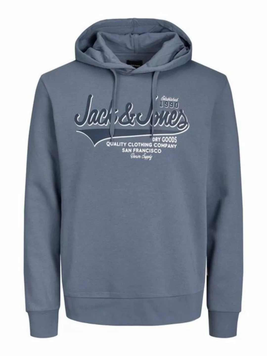 Jack & Jones Hoodie Warmer Logo Print Hoodie Sweater Pullover JJELOGO 4305 günstig online kaufen