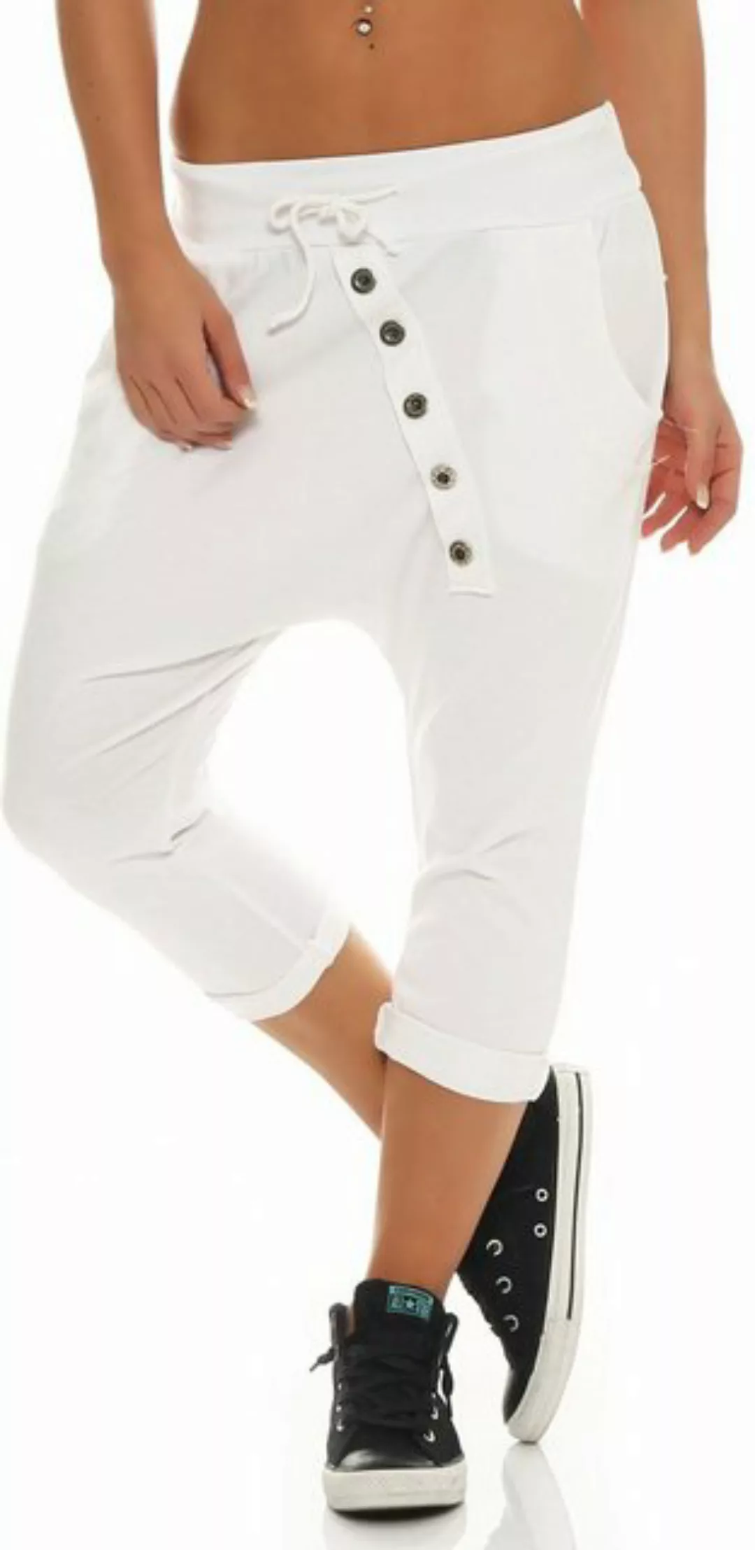 malito more than fashion Caprihose 8015 Sommer Sport Hose mit elastischem J günstig online kaufen