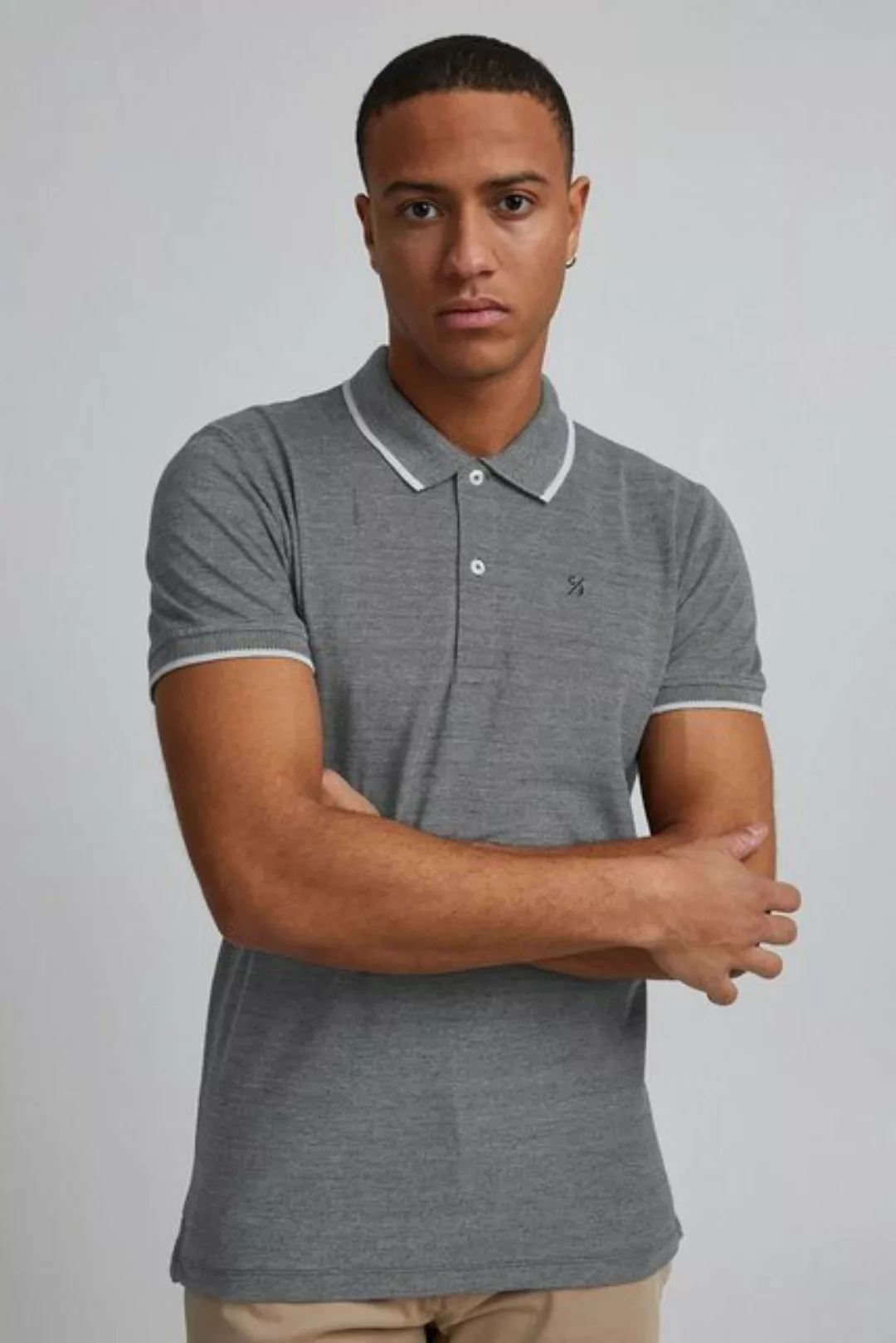 Casual Friday Poloshirt Polo Shirt Regular Fit Kurzarm Golf Hemd Basic Baum günstig online kaufen