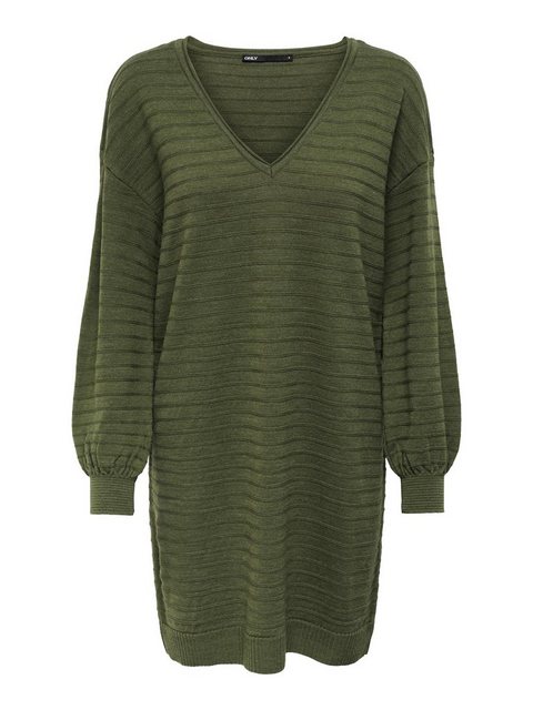 ONLY Strickkleid ONLCATA LS V-NECK DRESS CC KNT günstig online kaufen