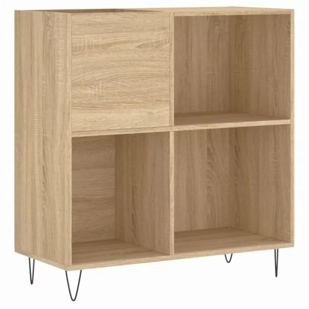 vidaXL Beistellschrank Plattenschrank Sonoma-Eiche 84,5x38x89 cm Holzwerkst günstig online kaufen