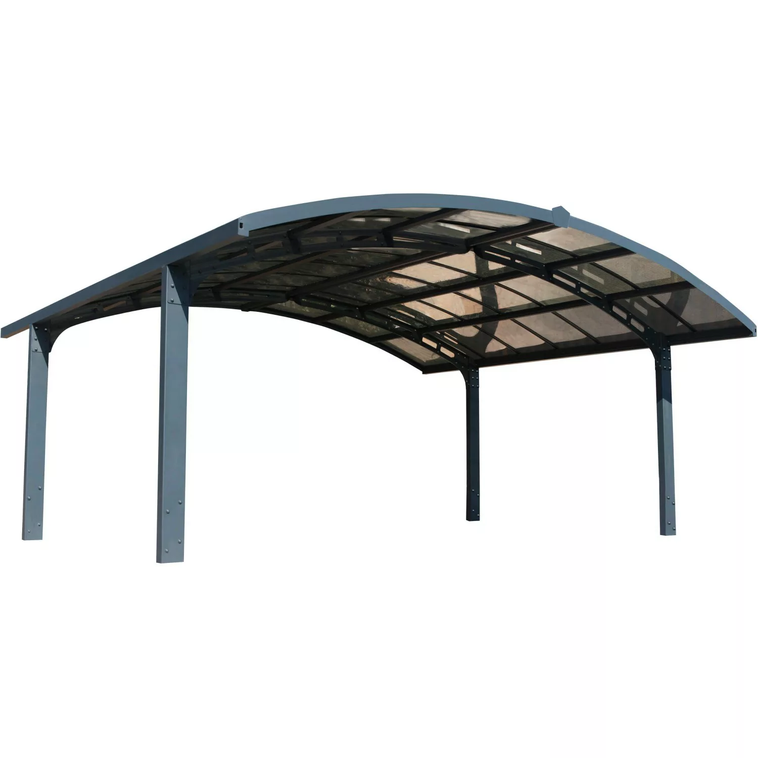 Palram - Canopia  Arizona Breeze 5.8 x 5 Carport Anthrazit günstig online kaufen