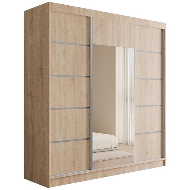 ALTDECOR Schiebetürenschrank V2-LINEA (Kleiderschrank Garderobenschrank mit günstig online kaufen