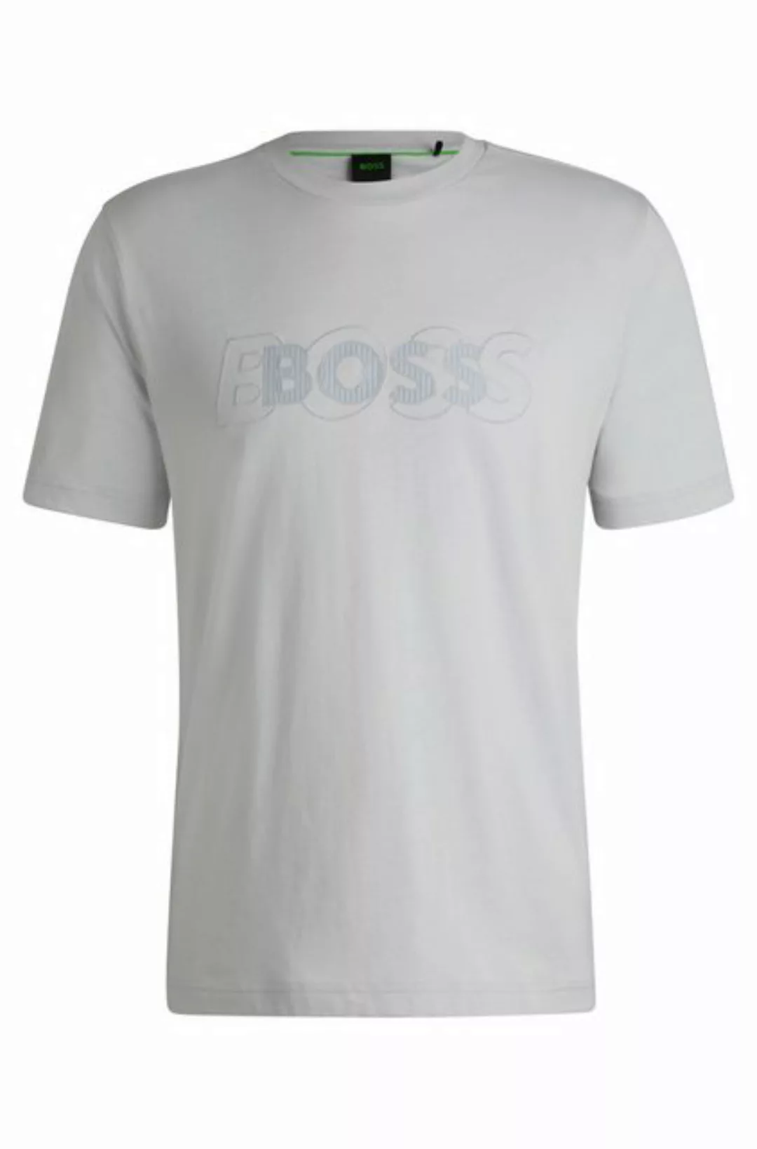 BOSS GREEN T-Shirt Tee DropNeedle mit doppeltem BOSS-Logo günstig online kaufen