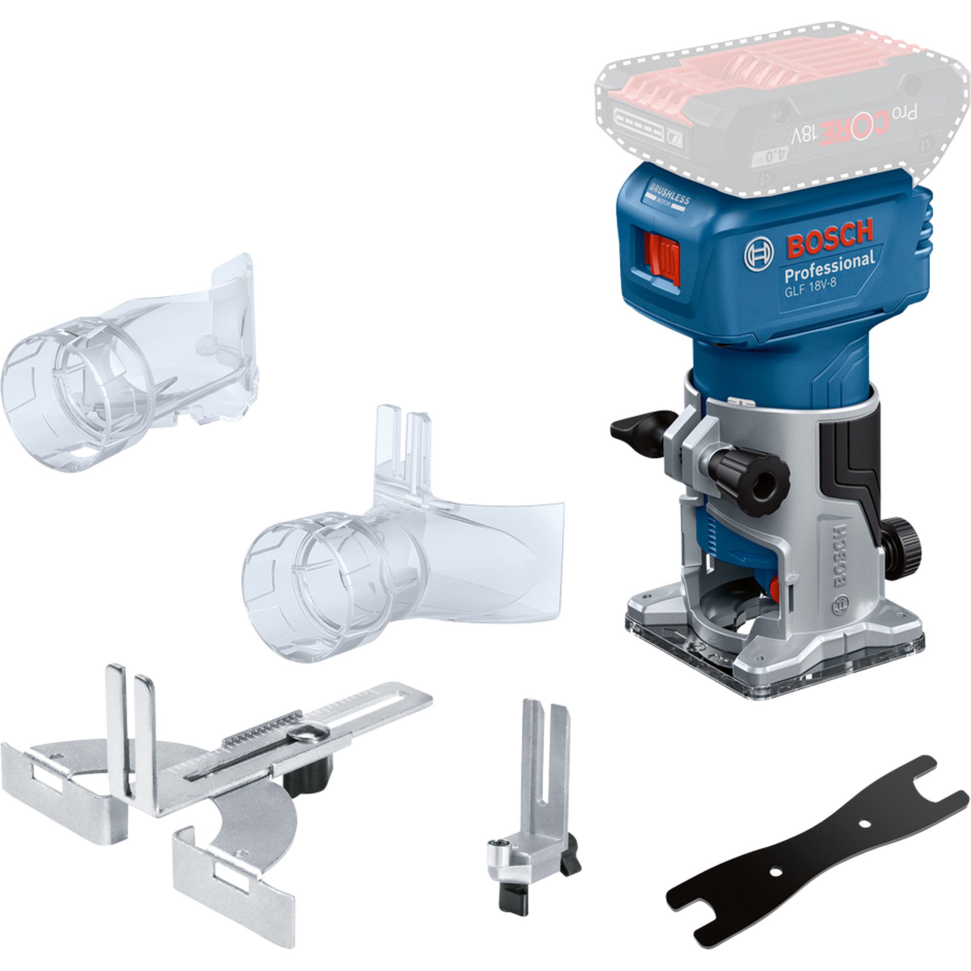 Bosch Professional Oberfräse Bosch Professional Akku-Kantenfräse günstig online kaufen