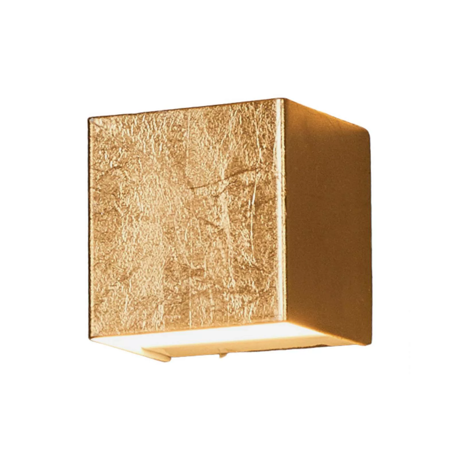 LED-Wandlampe Quentin, gold, 9 cm breit günstig online kaufen