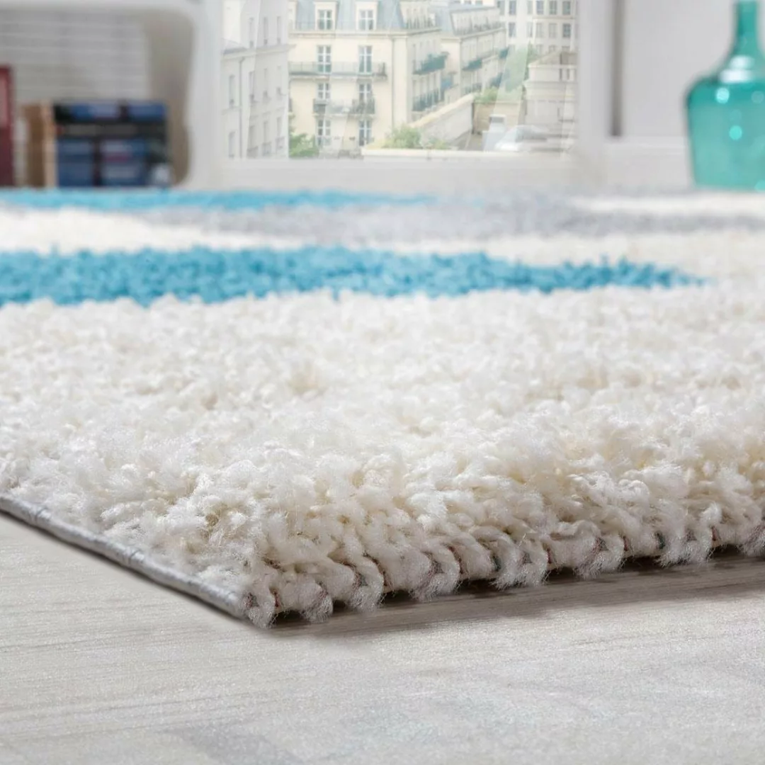 Paco Home Hochflor-Teppich »Mango 316«, rechteckig günstig online kaufen