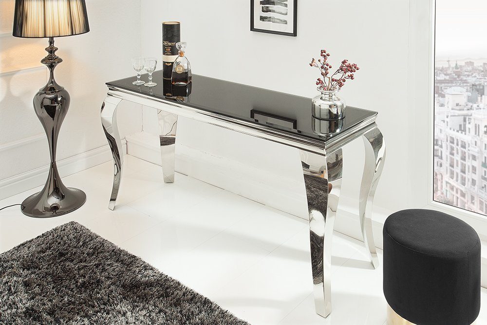 riess-ambiente Konsolentisch MODERN BAROCK 145cm schwarz, günstig online kaufen