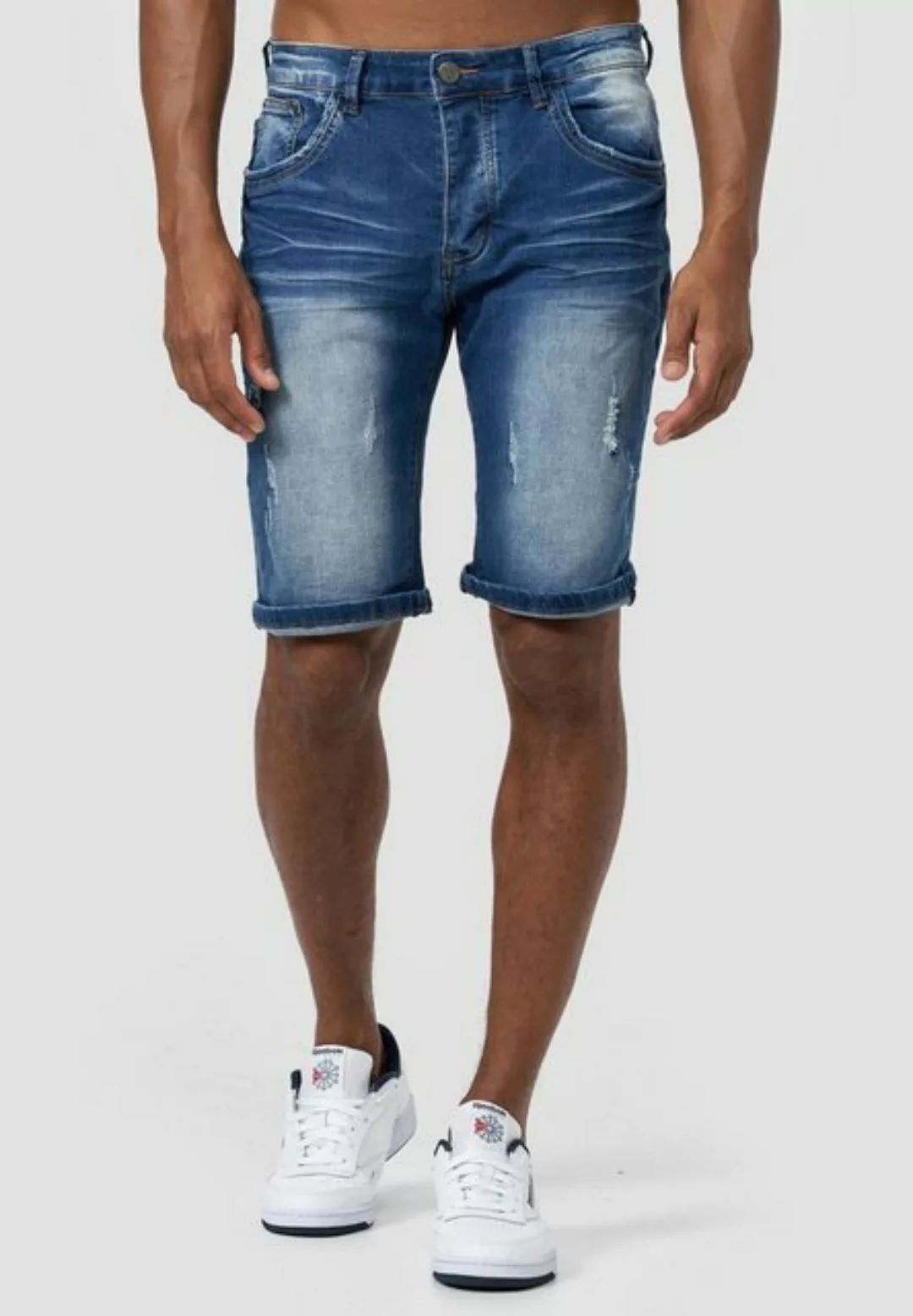 LEO GUTTI Jeansshorts Denim Capri Jeans Shorts 3/4 Bermuda Sommer Hose Kurz günstig online kaufen