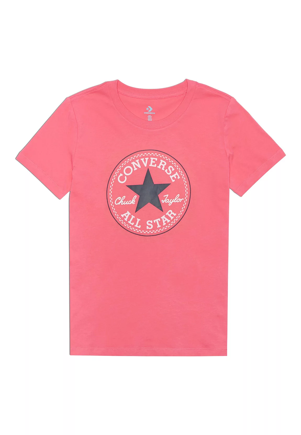 Converse T-Shirt Damen CHUCK PATCH NOVA TEE BLACK MULTI 10017759 027 Schwar günstig online kaufen