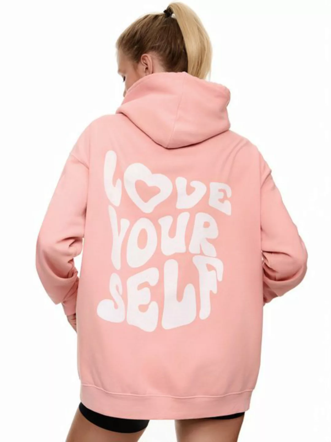 Worldclassca Hoodie Worldclassca Oversized LOVE SELF Hoodie Kapuzenpullover günstig online kaufen