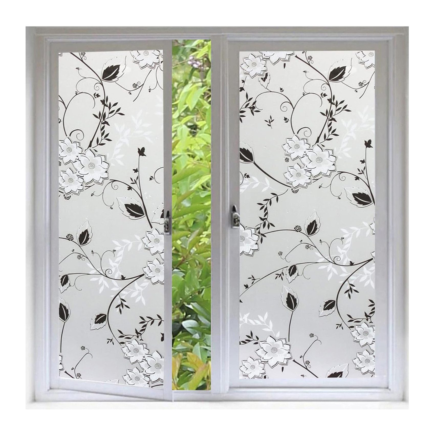 Coonoor Fensterfolie 3D Fensterfolie, selbstklebende undurchsichtige günstig online kaufen