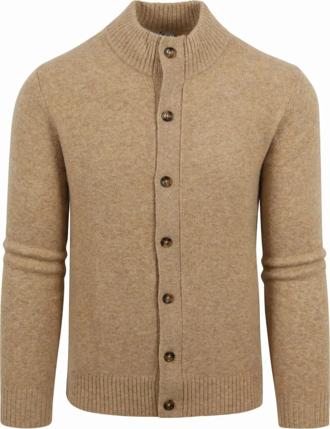 Suitable Modern-Fit Strickjacke Beige - Größe XL günstig online kaufen