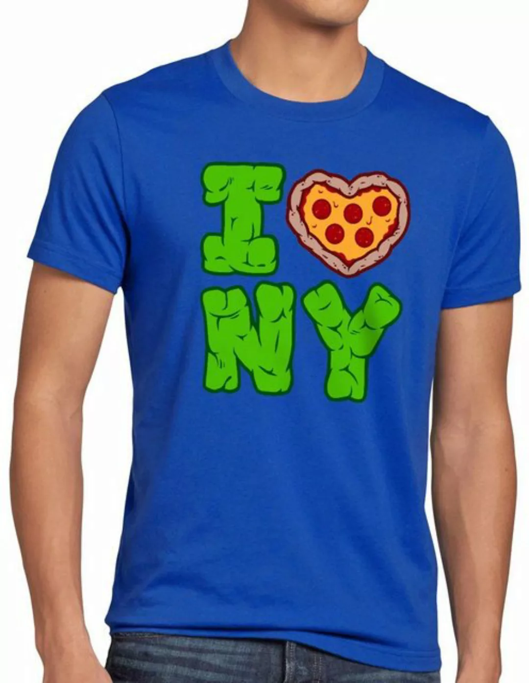 style3 Print-Shirt Herren T-Shirt Love NY Turtle Teenage New York Mutant günstig online kaufen