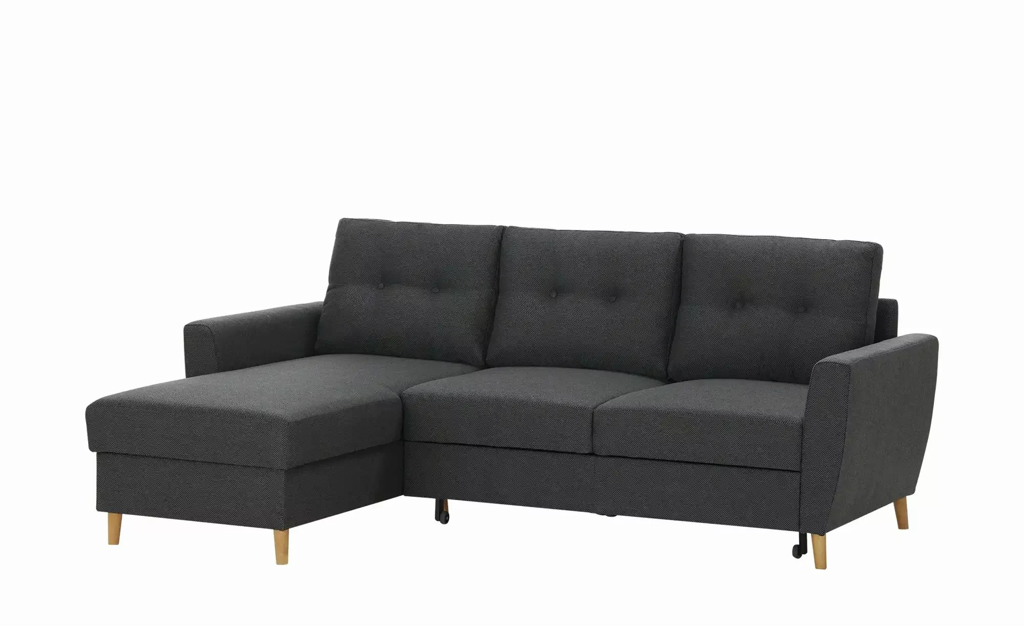 Ecksofa  Carla ¦ grau ¦ Maße (cm): B: 230 H: 93 T: 159.0 Polstermöbel > Sof günstig online kaufen