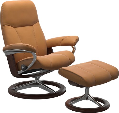 Stressless Relaxsessel "Consul", mit Signature Base, Größe M, Gestell Braun günstig online kaufen