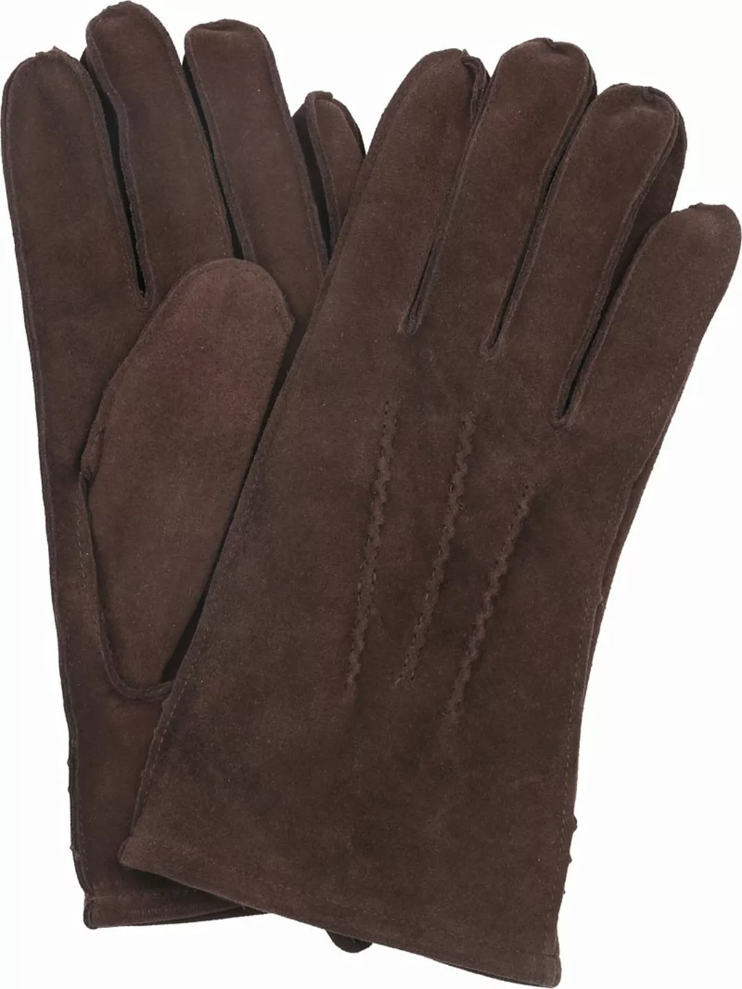 Suitable Suede Handschuh Dunkelbraun - Größe L günstig online kaufen