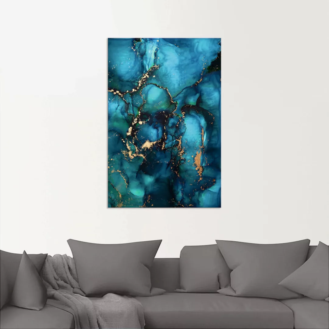 Artland Wandbild »Lagune«, Muster, (1 St.), als Alubild, Outdoorbild, Leinw günstig online kaufen