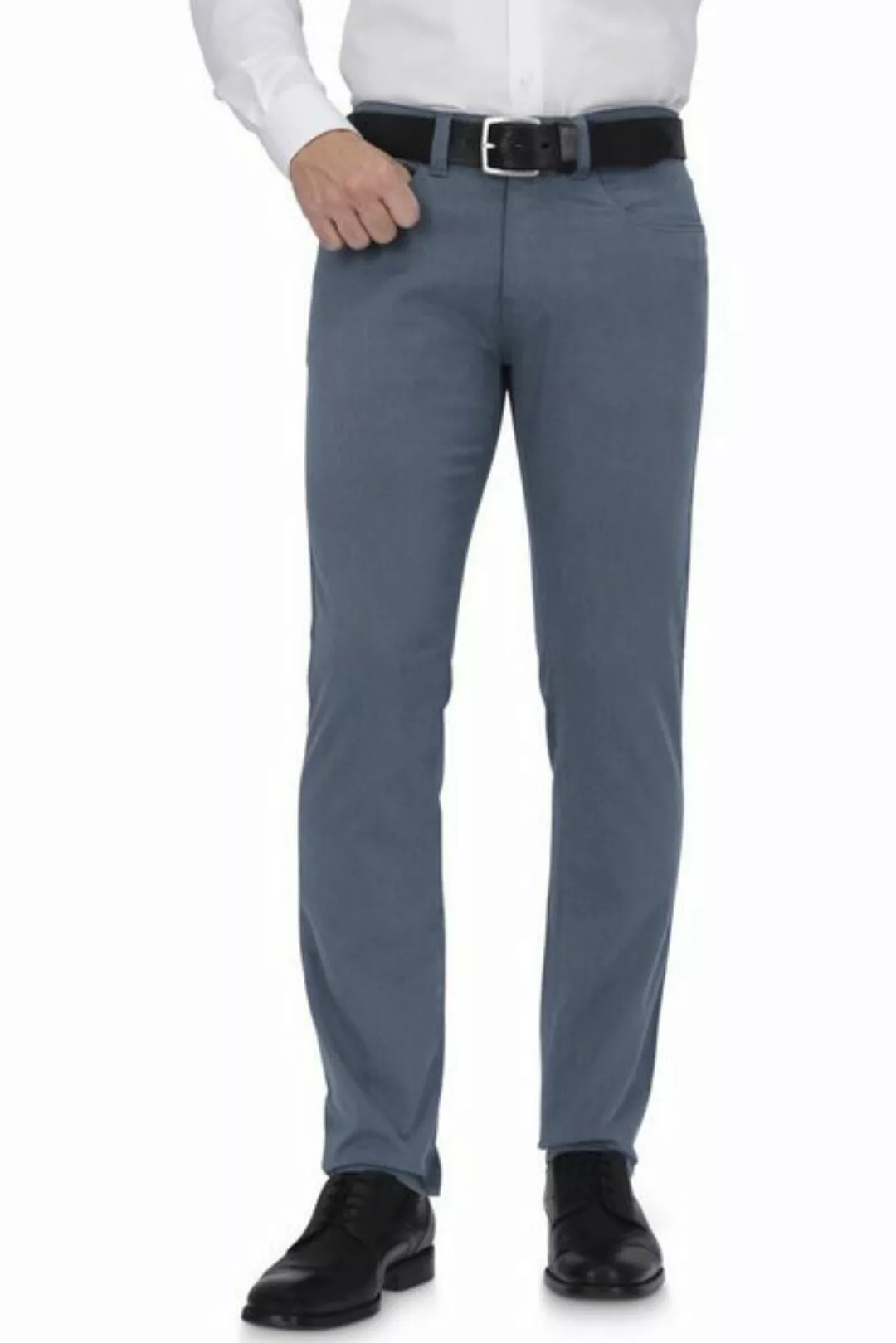Pierre Cardin Trousers Lyon Tapered Ocean Blau - Größe W 32 - L 32 günstig online kaufen
