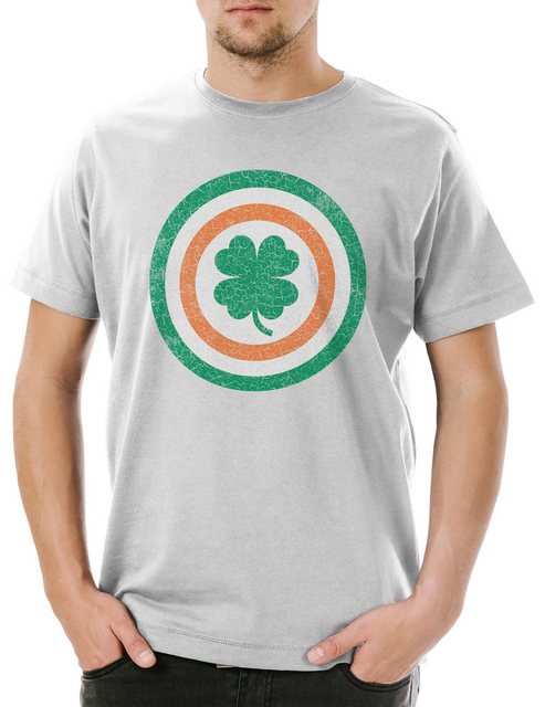 Urban Backwoods Print-Shirt Captain Ireland Herren T-Shirt ahne Flagge Bann günstig online kaufen