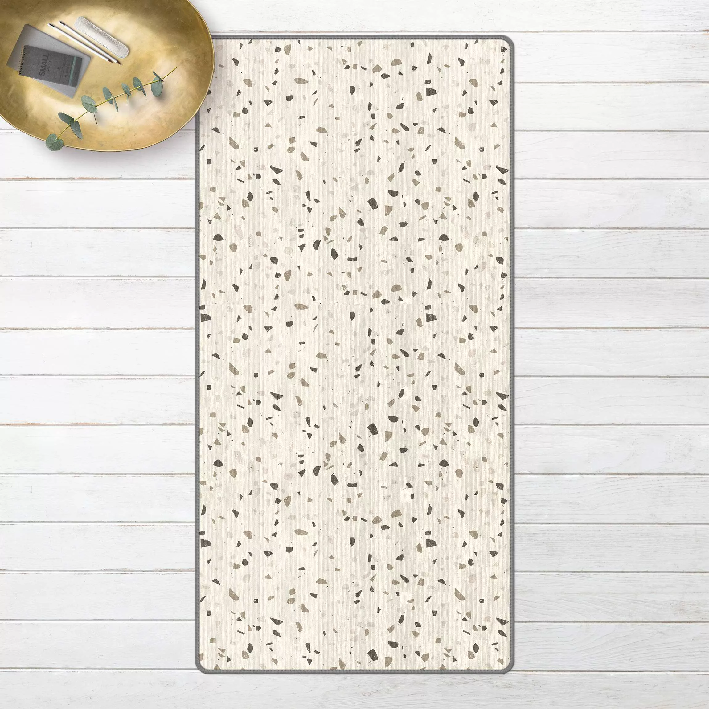 Teppich Detailliertes Terrazzo Muster Pompeji günstig online kaufen