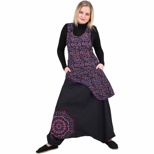 KUNST UND MAGIE Haremshose Latzhose Haremshose Jumpsuit 70er Overall Hippie günstig online kaufen