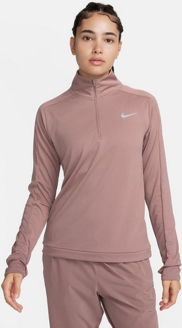 Nike Sweatshirt W NK DF PACER HZ SMOKEY MAUVE/REFLECTIVE SILV günstig online kaufen
