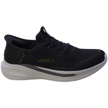 Skechers  Herrenschuhe Slipper Slade Quinto 210810 BLK black Textil 210810 günstig online kaufen