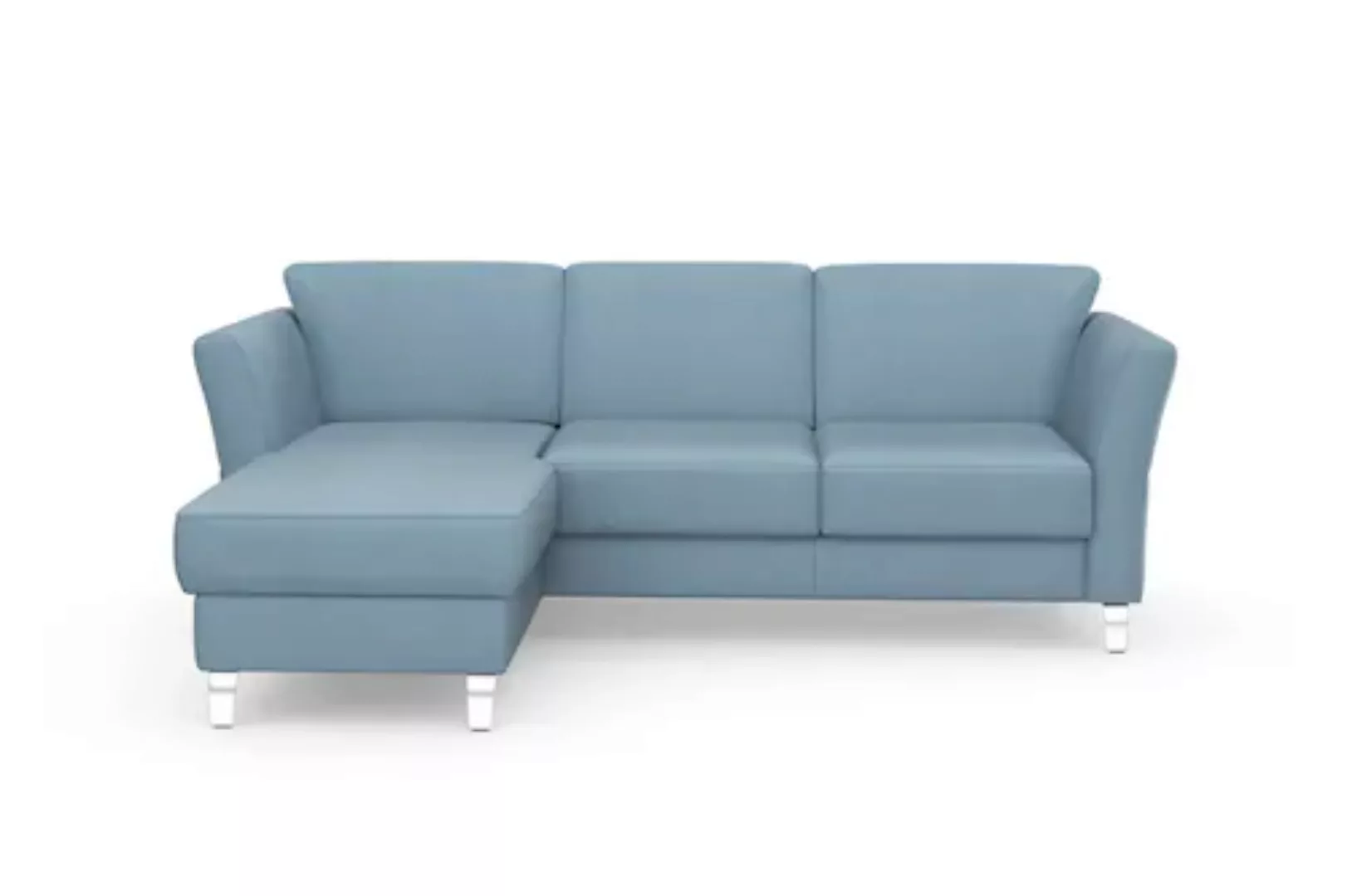 sit&more Ecksofa "Visby L-Form", wahlweise mit Bettfunktion und Bettkasten, günstig online kaufen