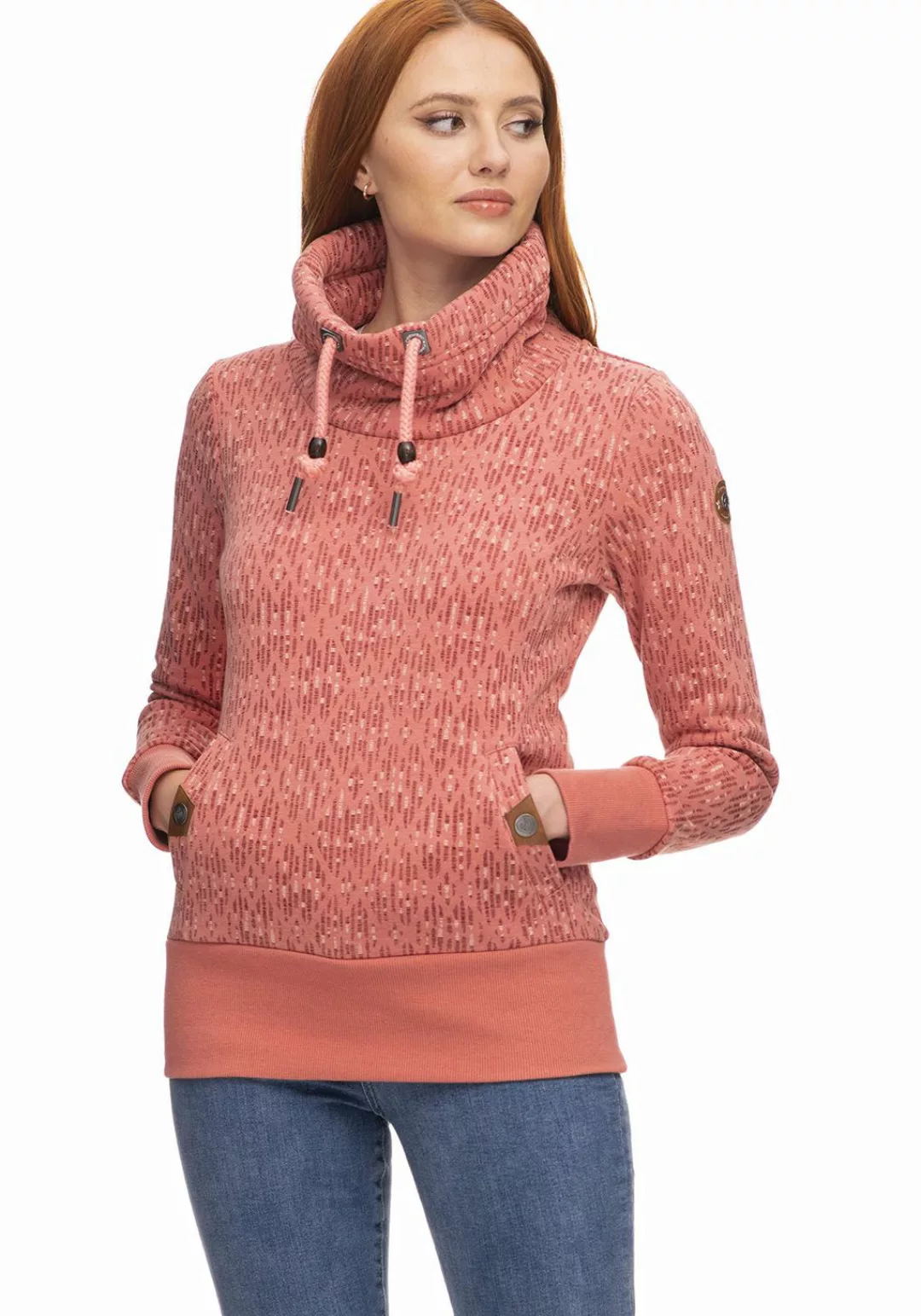 Ragwear Sweater Sweatshirt RYLIE PRINT günstig online kaufen