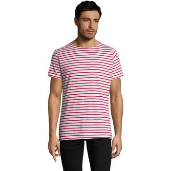 Sols  T-Shirt Camiseta de hombre a rayas-100% algodón peinado Ringspun günstig online kaufen