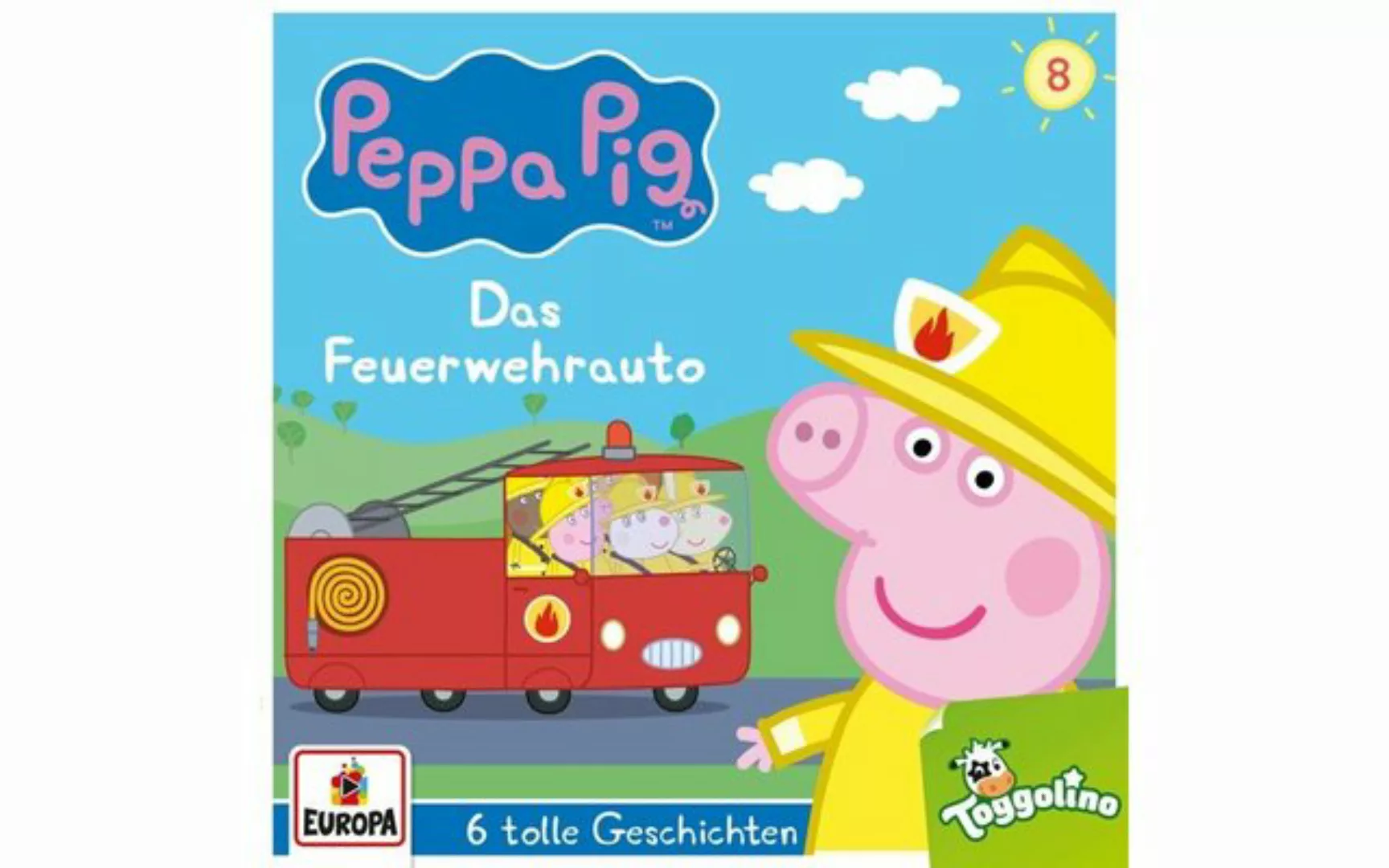 Europa Hörspiel-CD Peppa Pig 08 - Das Feuerwehrauto günstig online kaufen