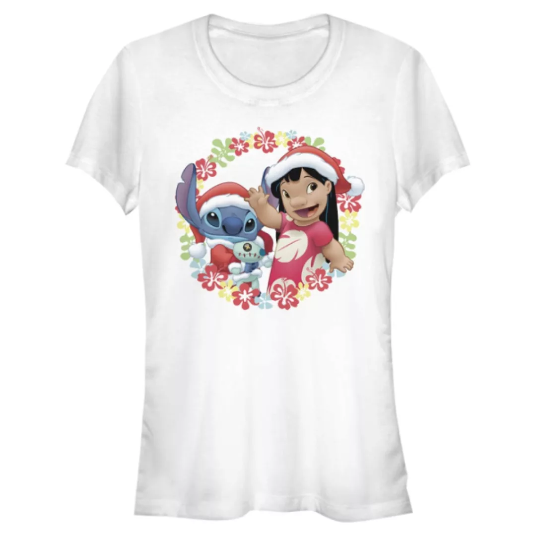 Disney - Lilo & Stitch - Lilo & Stitch Lilo and Stitch Holiday - Frauen T-S günstig online kaufen