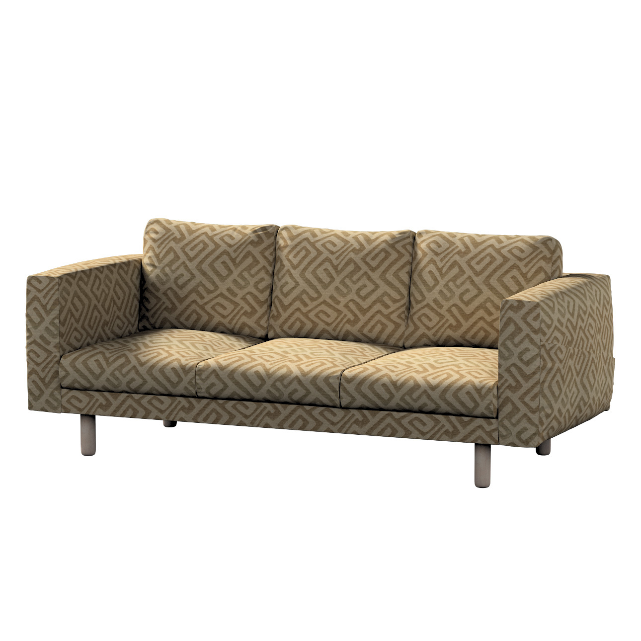 Bezug für Norsborg 3-Sitzer Sofa, mocca, Norsborg 3-Sitzer Sofabezug, Cosy günstig online kaufen