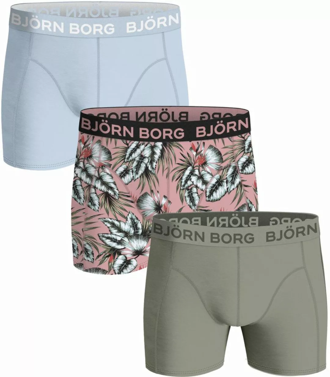 Björn Borg Shorts 3er-Pack Multicolour - Größe M günstig online kaufen