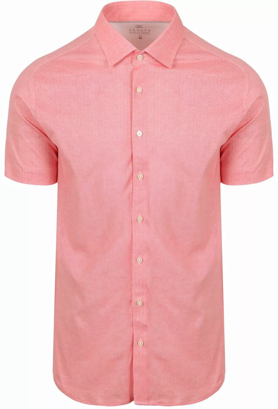 Desoto Short Sleeve Jersey Hemd Coral - Größe S günstig online kaufen